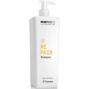 Шампунь восстановительный для поврежденных волос Framesi Morphosis Repair Shampoo 1000 мл A03505 фото