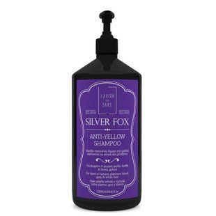 Шампунь для мужчин против желтизны волос Lavish Care Silver Fox Anti-Yellow Shampoo 1000 мл 602787 фото
