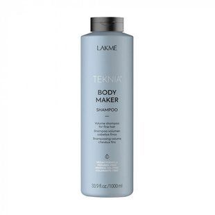 Шампунь для объема волос для тонких волос Lakme Teknia Body Maker Shampoo 1000 мл 44611 фото