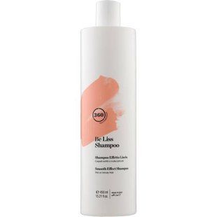 Шампунь с эффектом разглаживания для тонких и непослушных волос 360 Be Liss Shampoo, 450 мл 360_0216 фото