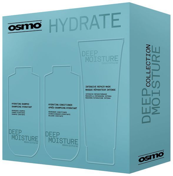 Набор для сухих волос Deep Moisture 2025 NEW OSMO, (400мл/400мл/250мл) 064728 фото