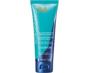 Тонуючий шампунь з фіолетовим пігментом MoroccanOil Blonde Perfecting Purple Shampoo 70 мл 200211 фото