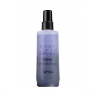 Kaaral Elevation YELLOW OUT CONDITIONER - Двуфазовий незмивний спрей для освітленого волосся, 200 мл BE1080 фото