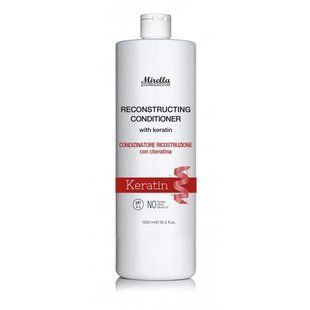Восстанавливающий кондиционер с кератином Mirella Hair Care Reconstructing Conditioner, 1000 мл MI127 фото