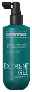 Спрей для укладки волос экстра сильной фиксации Extreme Gel NEW Osmo, 250 мл 065057 фото