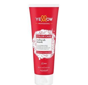 YELLOW COLOR CARE Тонирующая цветная маска Red.6 250 мл y0005 фото