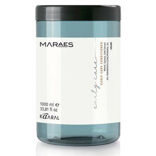 Кондиционер для вьющихся волос с киноа и экстрактом золота Kaaral Maraes Curly Care 1000 мл 1412 фото