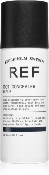 REF Root Concealer Spray Консилер для тонування коренів волосся чорний, 100 мл 1898576202 фото