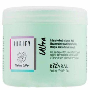 KAARAL PURIFY RESTRUCTURE ULTRA MASK Маска, що інтенсивно відновлює для волосся 500 мл 1247 фото