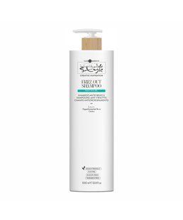 Разглаживающий шампунь против пушистости Hair Company Creative Inspiration Twist N'Curl Frizz Out Shampoo 1000 мл LB13905  фото