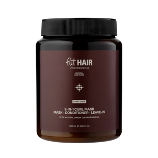 FutHAIR Curly Code Питательная комби-маска 3-в-1 1000мл FUTH04 фото