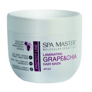 Ламинирующая маска для защиты волос Spa Master Professional 500 мл SM 205 фото