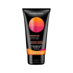 Маска для поврежденных волос с кератином после солнца Essentiel Keratin Sun Mask Eugene Perma 150мл Per-22 фото