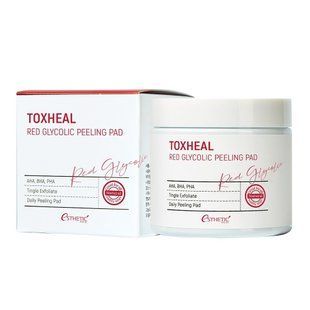 Пілінг-диски для обличчя Esthetic House Toxheal Red Glyucolic Peeling Pad 100 шт 12234 фото