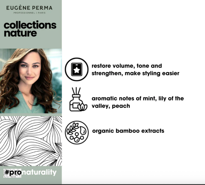 Шампунь для объема волос Eugene Perma Volume Shampoo Collection Nature 300 мл  EP-VS-300 фото