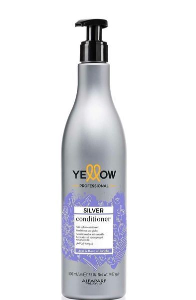 Кондиционер от желтизны для светлых и седых волос Yellow Silver Conditioner 500 мл y0049 фото
